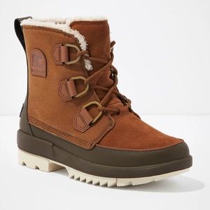 Sorel Womens Tivoli IV Boots velvet tan, Olive green Size 8 BRAND NEW!